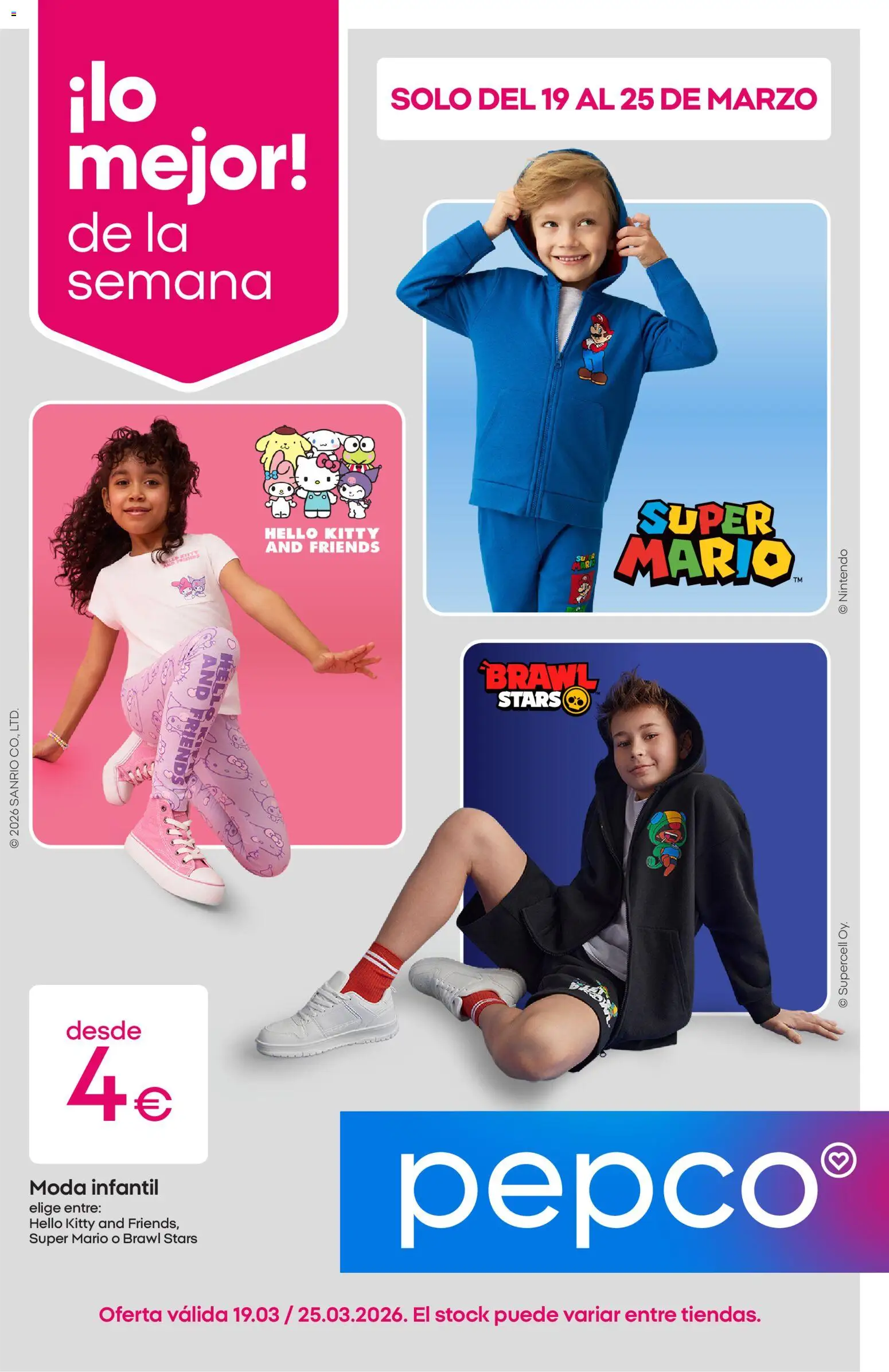 Vista previa del folleto de la tienda Pepco válido desde el 19/03/2026 