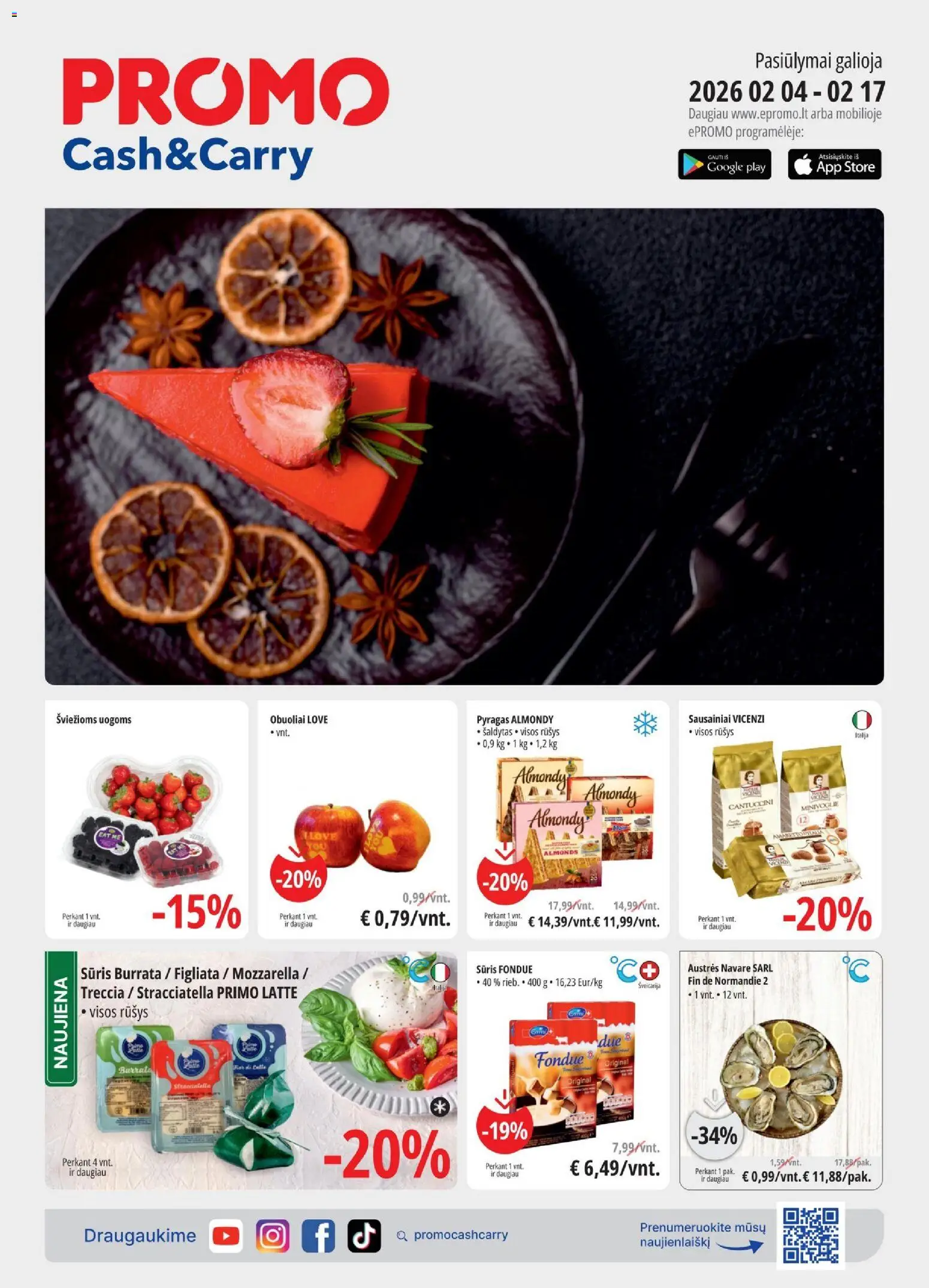 ePromo parduotuvės leidinio Leidinys galiojančio nuo 2026.02.04 peržiūra