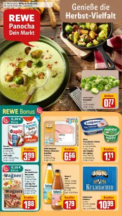 Vorschau von dem Prospekt des Geschäftes Rewe, gültig ab dem 19.10.2025