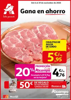 Vista previa del folleto de la tienda Alcampo válido desde el 06/11/2025 