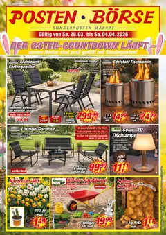 Vorschau von dem Prospekt des Geschäftes Posten Börse, gültig ab dem 28.03.2026