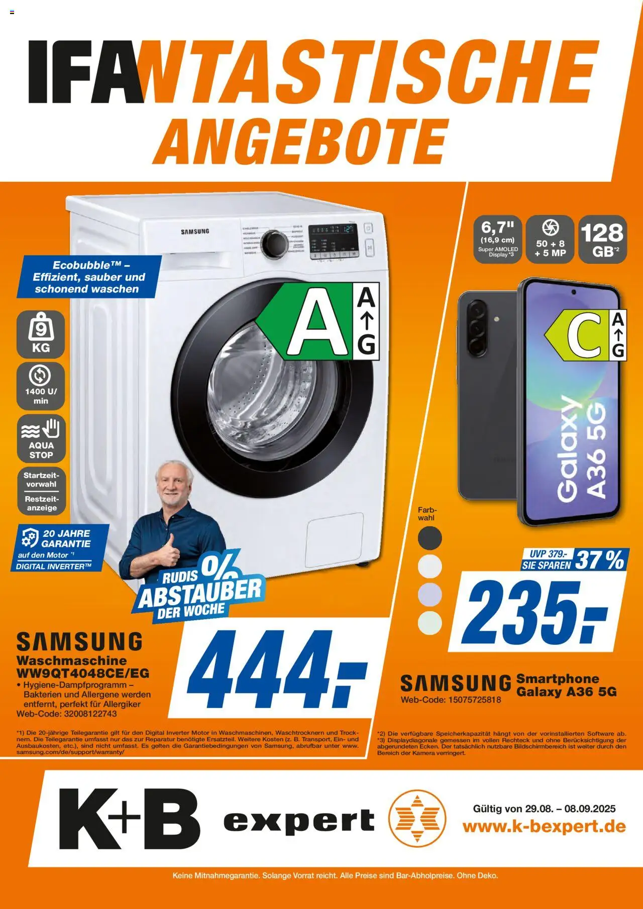 Expert Fantastische Angebote (vom 29.08.2025 - 08.09.2025)