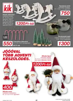 Kik - Akciós újság Kik megtekintése, amely érvényes 2025.10.13.-től | Oldal: 2
