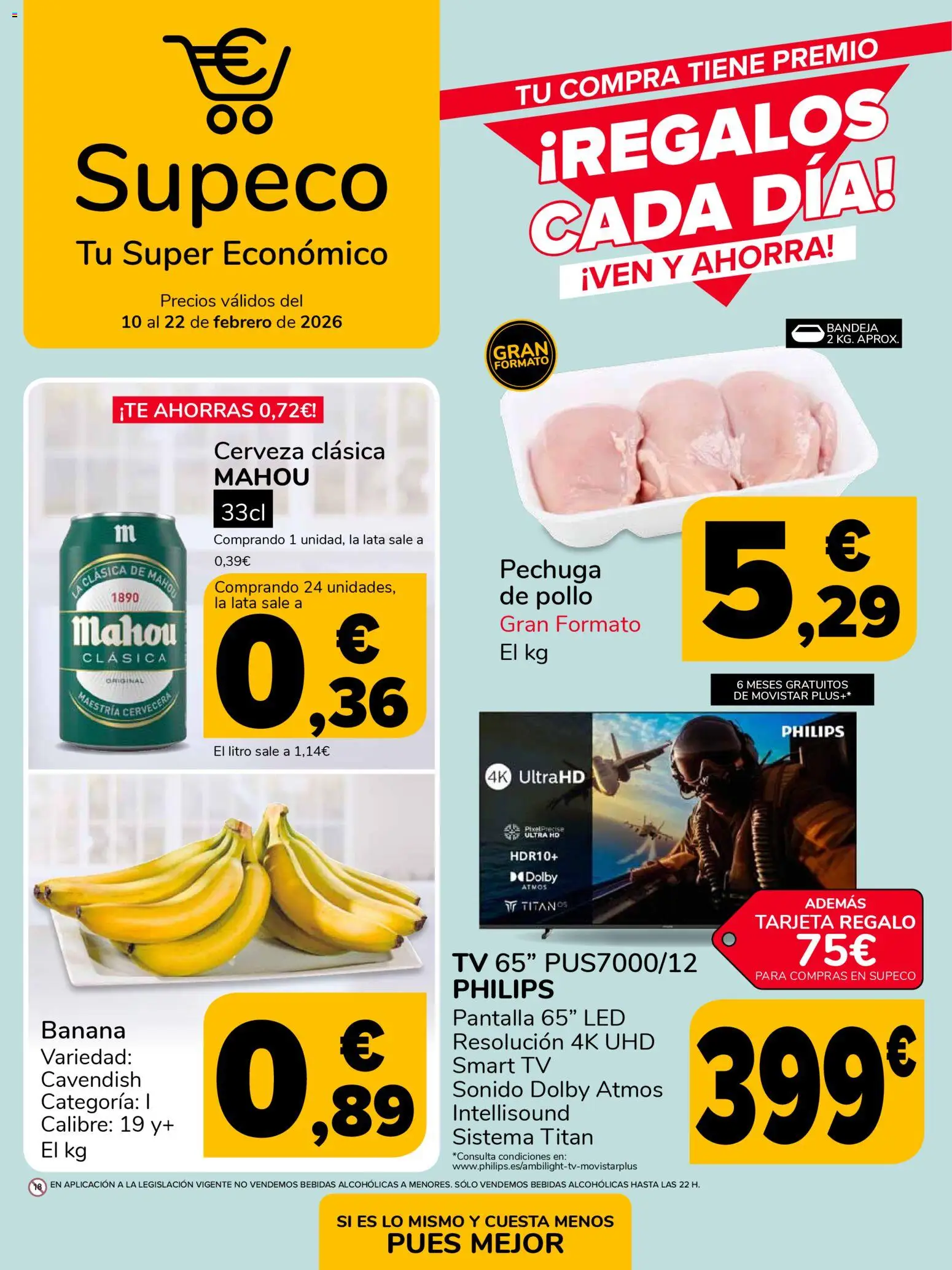 Vista previa del folleto de la tienda Supeco válido desde el 10/02/2026 