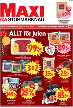 Förhandsgranska reklamblad Enköping från butik ICA Maxi gäller från 15/12/2025