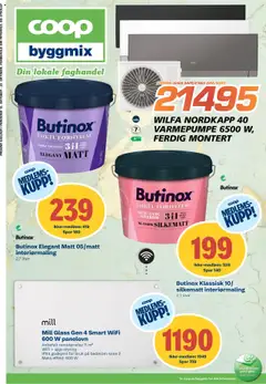 Forhåndsvis Kundeavis fra butikk Coop Byggmix gyldig fra 13/10/2025