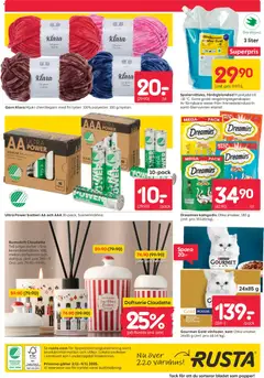 Förhandsgranska reklamblad Aktuella reklamblad Rusta från butik Rusta gäller från 03/11/2025 | Sida : 16