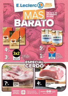 Vista previa del folleto de la tienda E.Leclerc válido desde el 18/02/2026 
