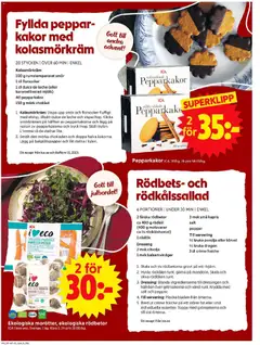 Förhandsgranska reklamblad Aktuella reklamblad ICA Supermarket från butik ICA Supermarket gäller från 01/12/2025 | Sida: 6