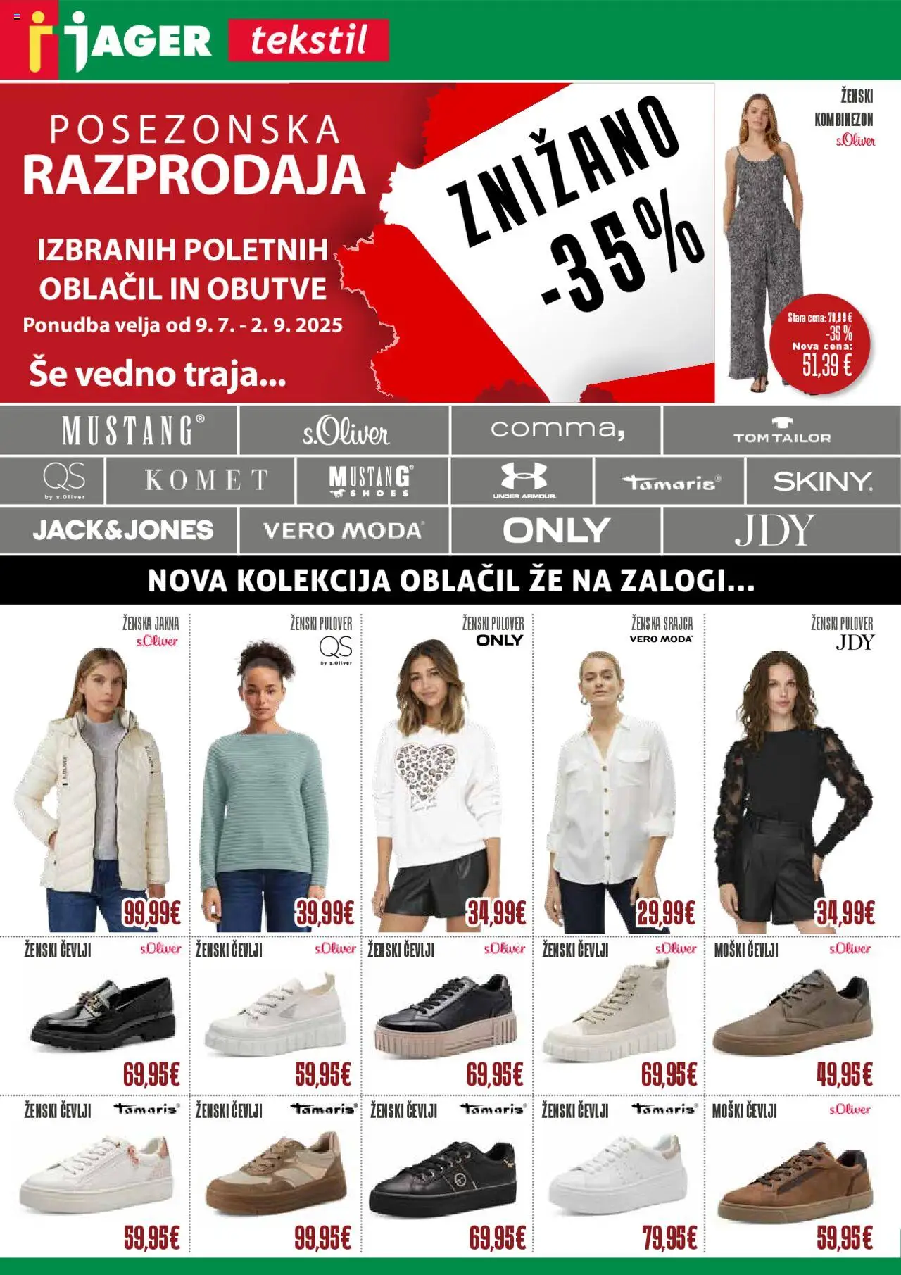 Jager Katalog tekstil od 27.08.2025 - aktualna ponudba - stran 1
