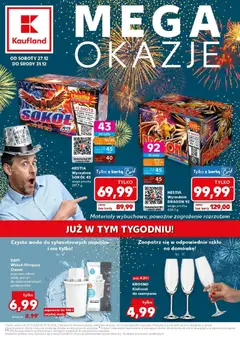 Pogląd gazetki "Mega okazje" ze sklepu Kaufland ważnej od 27.12.2025