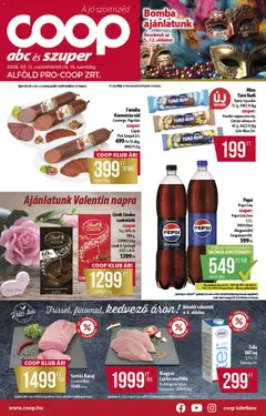 COOP - Alföld Pro-Coop Zrt. - Abc szuper megtekintése, amely érvényes 2026.02.12.-től