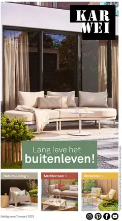 Voorbeeld van Buitenleven special van winkel KARWEI geldig vanaf 03-03-2025