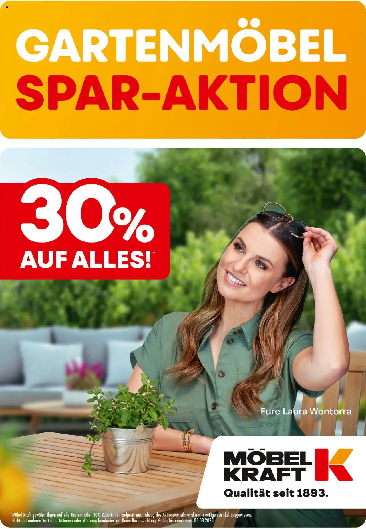 Möbel Kraft Aktuelle Anzeige (vom 24.07.2025 - 05.08.2025)