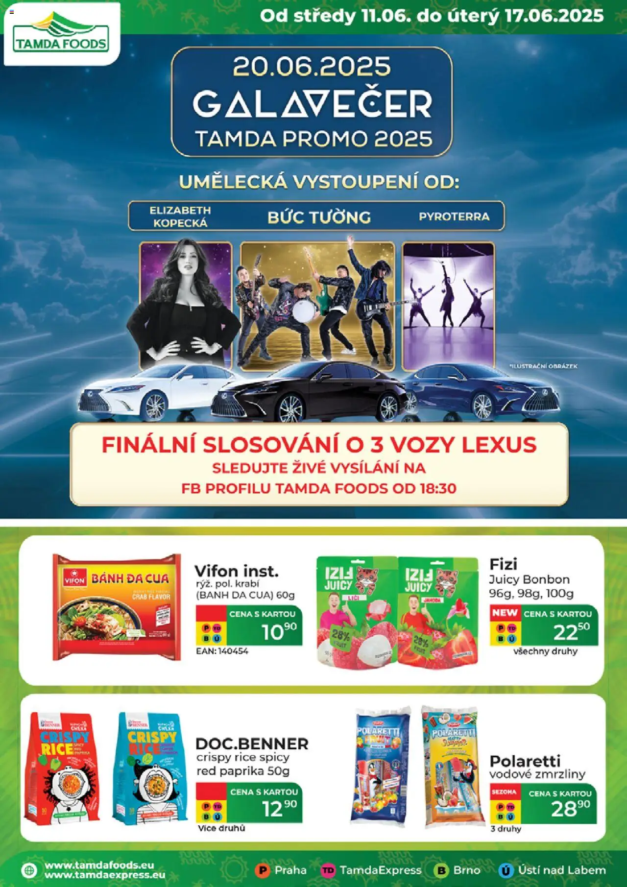  Tamda Foods Leták (11.06.2025 - 17.06.2025) - Paprika, Zmrzliny