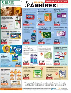 Pingvin Patika - Akciós újság Pingvin Patika megtekintése, amely érvényes 2025.12.01.-től | Oldal: 2