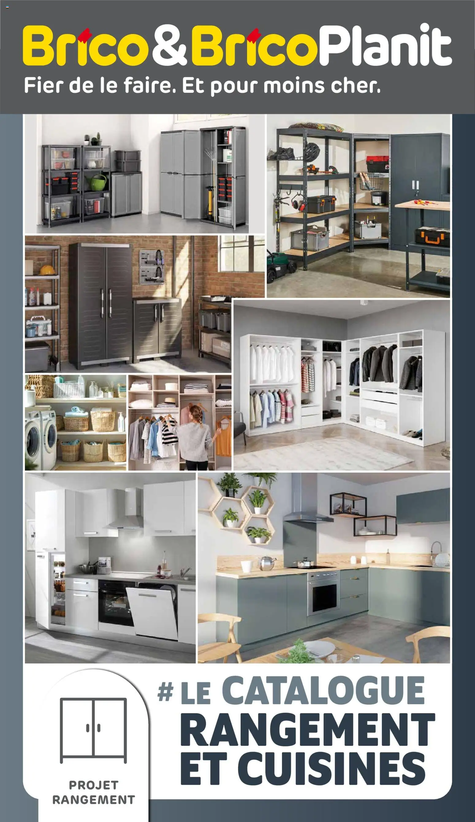 Voorbeeld van Notre catalogue rangement van winkel Brico geldig vanaf 20/02/2026