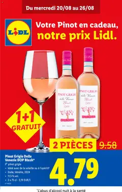 Prévisualisation de Folder de la semaine 34 du magasin Lidl formulaire valide 20/08/2025