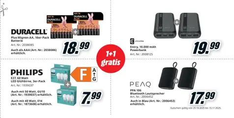 Vorschau der Angebote: Media Markt Black Friday gültig ab 29.10.2025 | Seite: 29