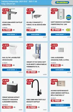 Praktiker - Akciós újság Praktiker megtekintése, amely érvényes 2025.10.07.-től | Oldal: 9