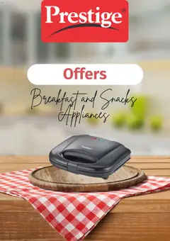 Preview of leaflet Catalogue from store Prestige is valid from 03/11/2025