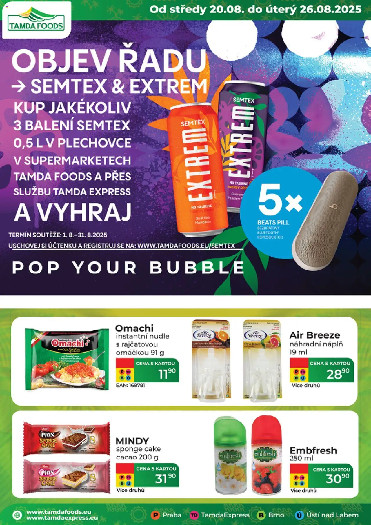  Tamda Foods Leták (20.08.2025 - 26.08.2025)