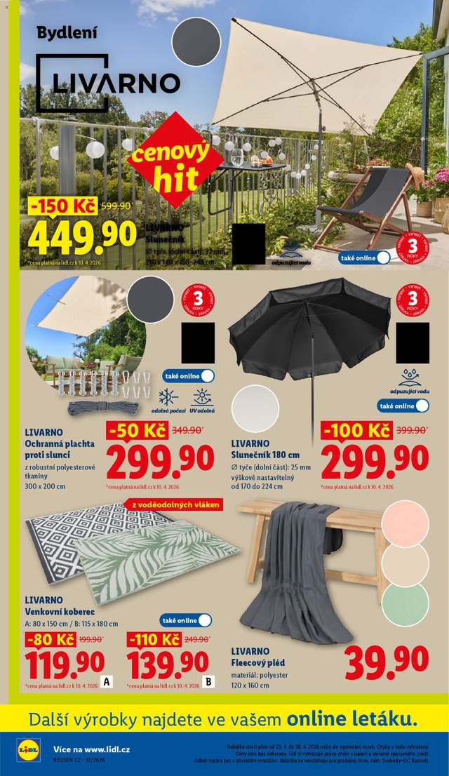 Nový Lidl leták od 23.04.