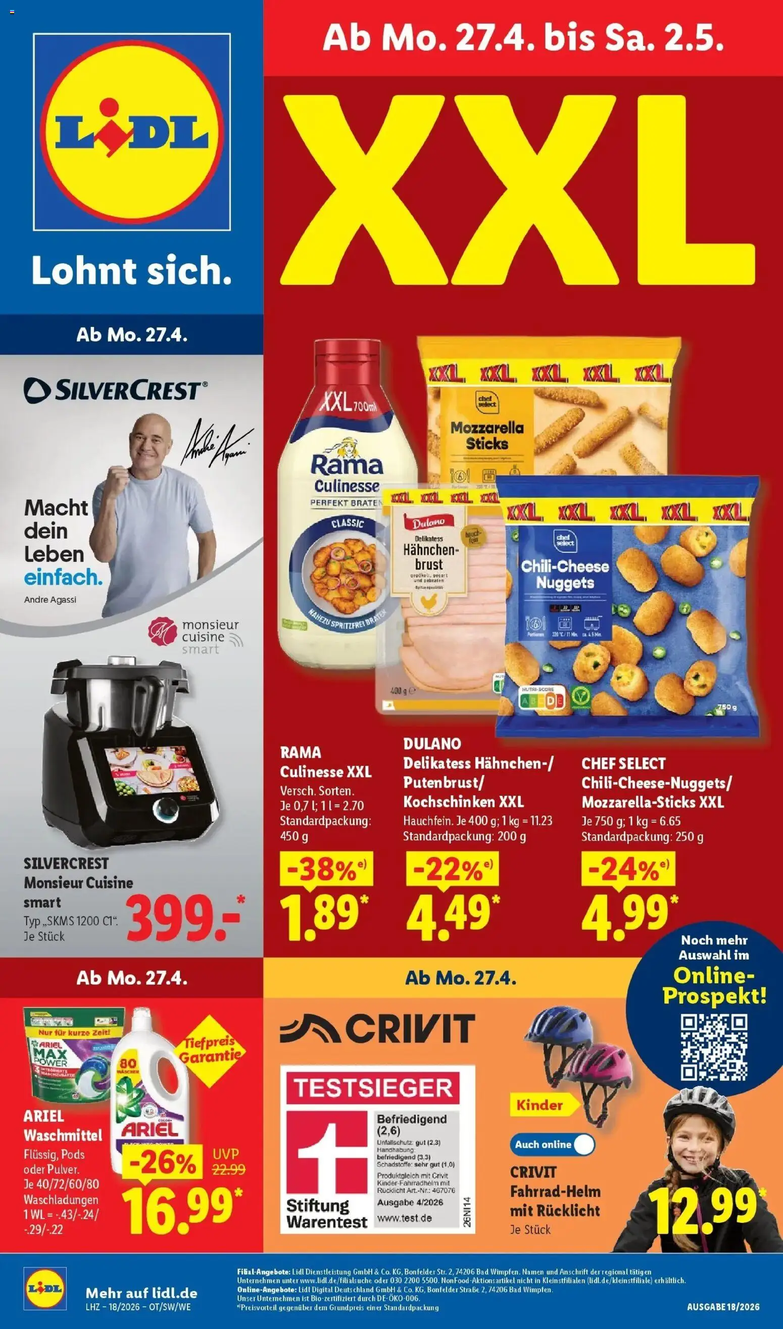 Náhled nabídky: Lidl Německo Lidl Německo leták platný od 27.04.2026