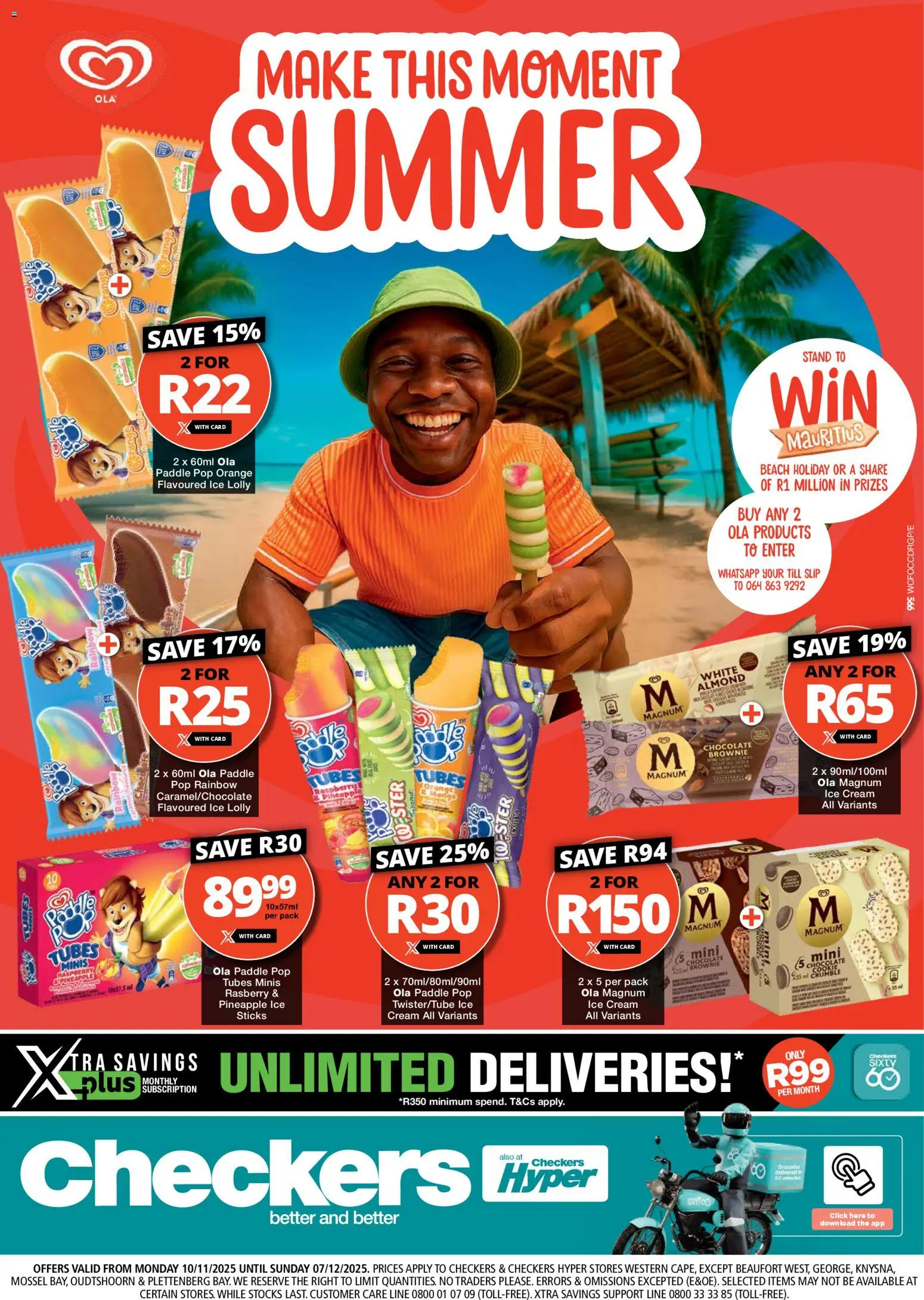 Preview of Checkers flyer valid from 10/11/2025