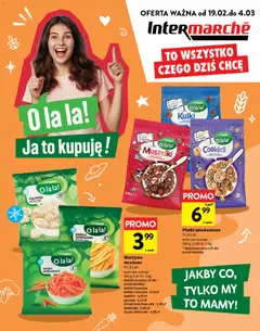 Pogląd gazetki "O la la" ze sklepu Intermarche ważnej od 19.02.2026