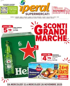 Anteprima dell'opuscolo Attuale volantino dal negozio Iperal valido da 12/11/2025