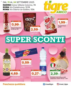 Anteprima dell'opuscolo Volantino Amico Roma dal negozio Tigre valido da 15/09/2025