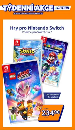 Náhled nabídky: Action Action leták platný od 01.04.2026