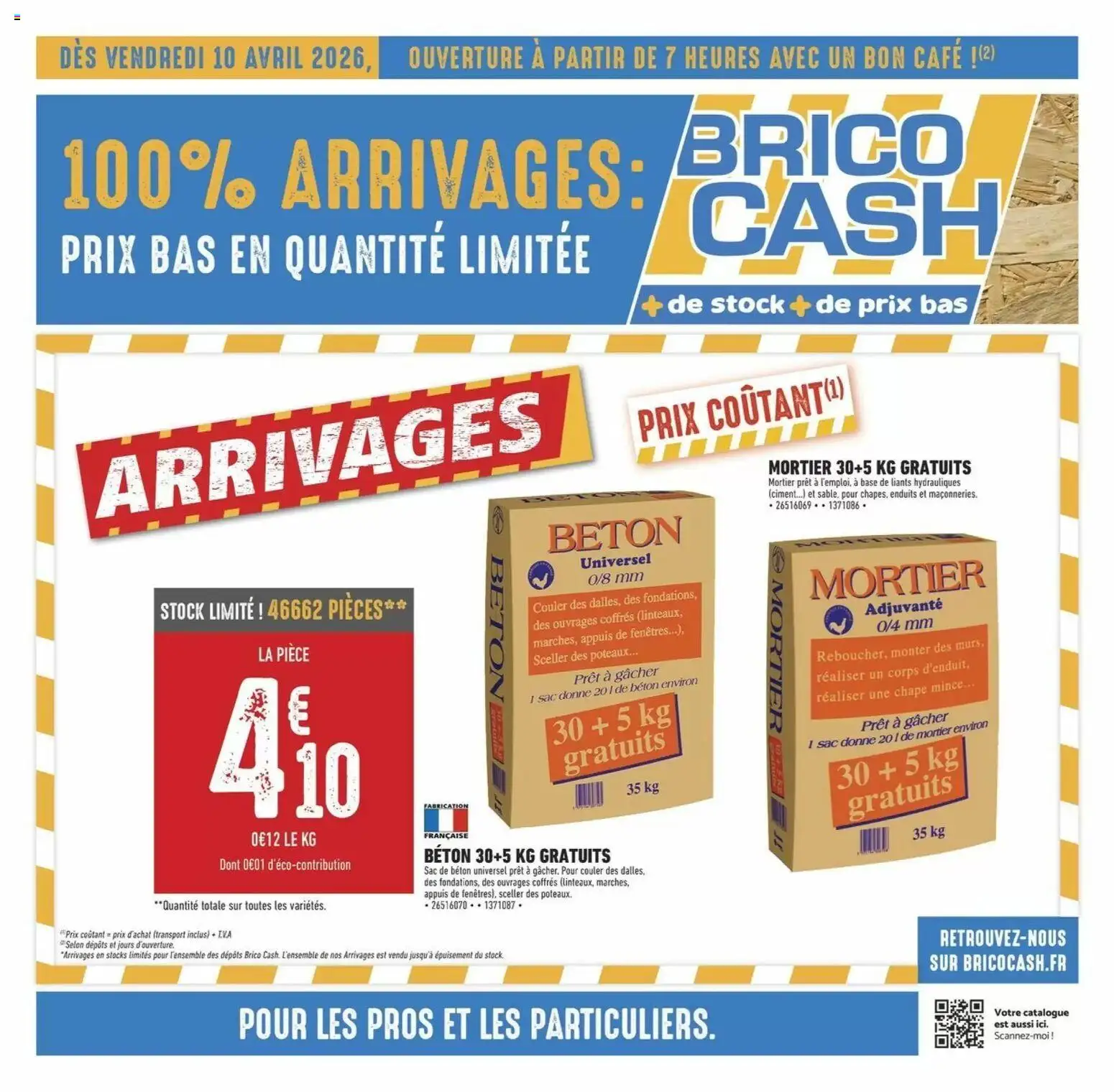 Prévisualisation de Brico Cash catalogue du magasin Brico Cash formulaire valide 10/04/2026