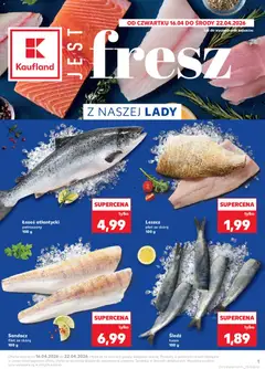 Náhled nabídky: Kaufland Polsko Kaufland Polsko leták - Jest fresz platný od 16.04.2026