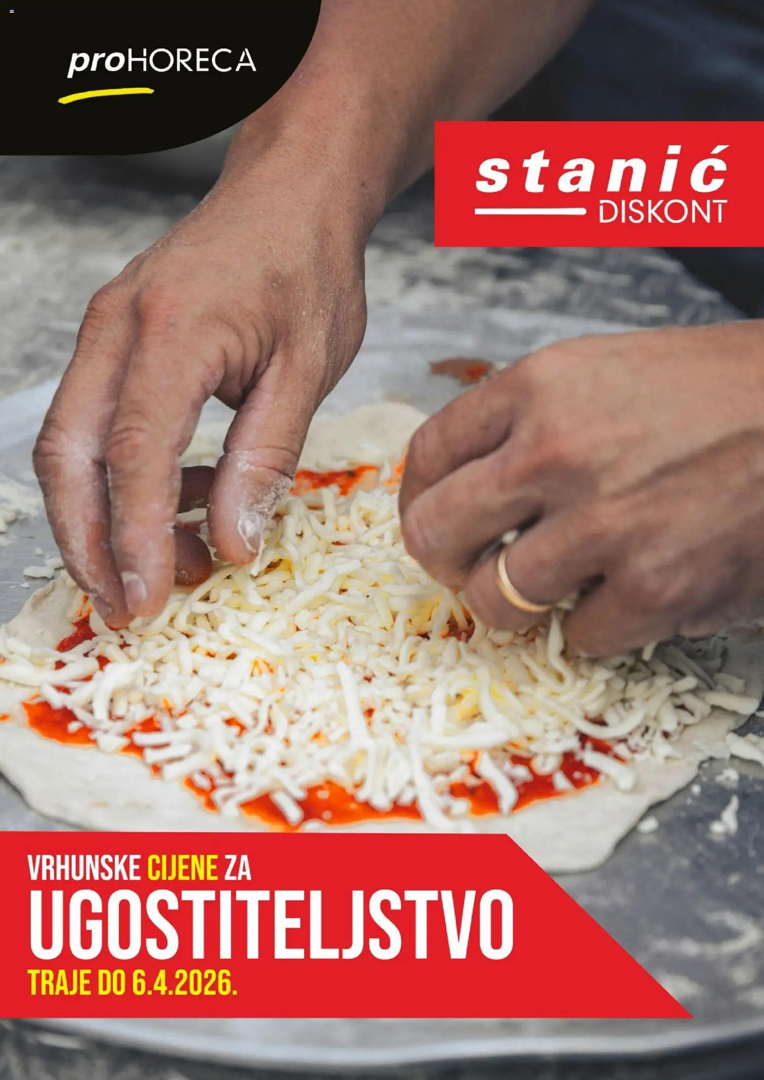 Pregled letka Prohoreca trgovine Stanić Diskont vrijedi od 26.03.2026