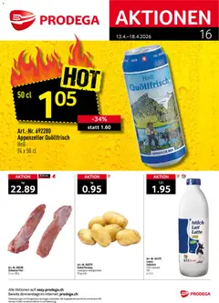 Vorschau des Merkblatts Prodega aktionen vom Shop Prodega gültig von 13.04.2026 bis 18.04.2026