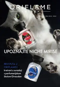 Pregled letka Katalog mesiac 6 2026 trgovine Oriflame vrijedi od 22.04.2026