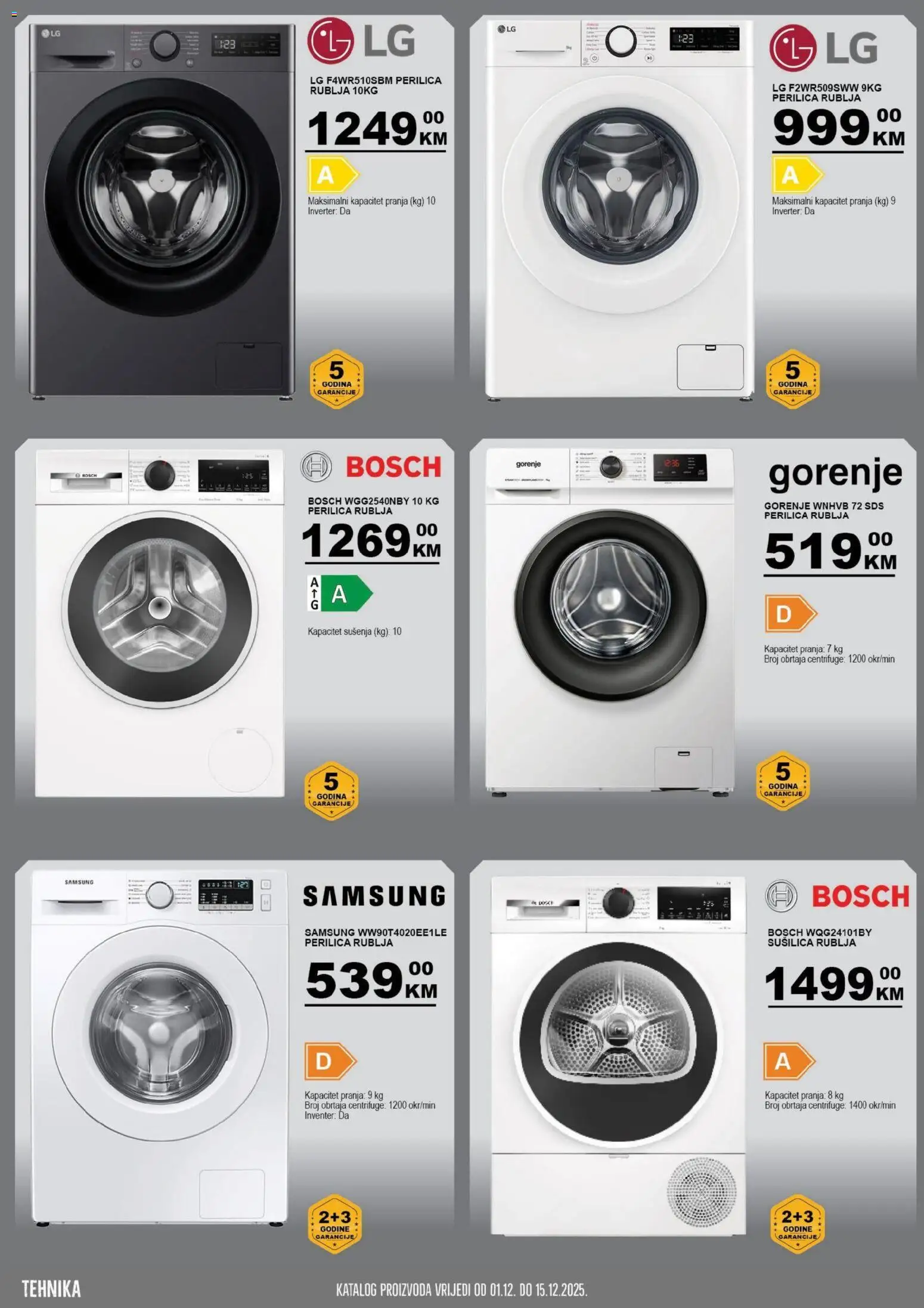 Pregled letka Katalog trgovine Prodex vrijedi od 2025.12.01