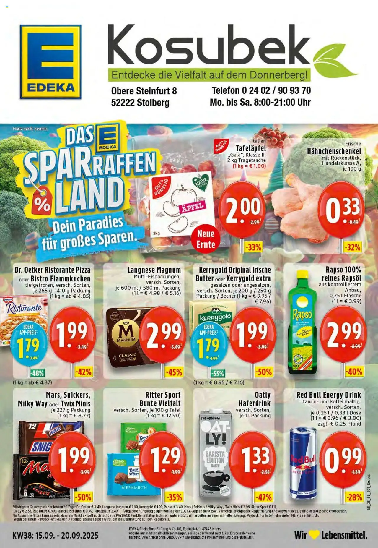 EDEKA Prospekt ab 14.09.2025 - Prospekt Stolberg Online