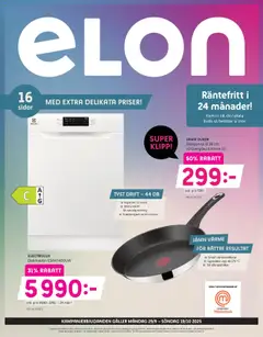 Förhandsgranska reklamblad Aktuella reklamblad Elon från butik Elon gäller från 29/09/2025