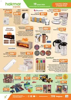 Hakmar Express Perşembe Aktüel Ürünler 19.02.2026 - Broşürünün önizlemesi