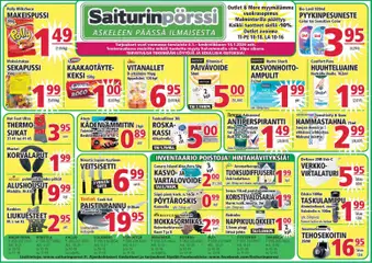 Kaupan Saiturinpörssi Tarjoukset esikatselu, voimassa 08/01/2026