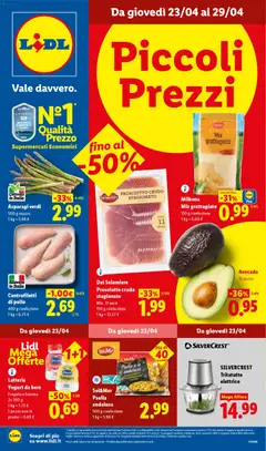 Anteprima dell'opuscolo Lidl volantino dal negozio Lidl valido da 23/04/2026