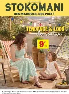 Prévisualisation de Stokomani catalogue tendance & look de saison du magasin Stokomani formulaire valide 29/04/2026