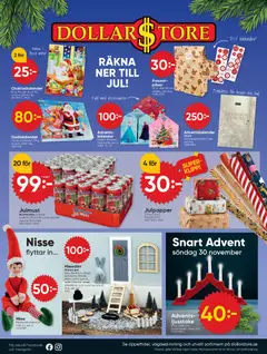 Förhandsgranska reklamblad Aktuella reklamblad Dollar Store från butik Dollar Store gäller från 17/11/2025 | Sida : 8