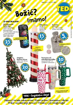 Pregled letka TEDi katalog do 22.11.2025 trgovine TEDi vrijedi od 12.11.2025