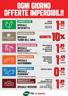 Anteprima dell'opuscolo Volantino Ogni giorno offerte imperdibili dal negozio Panorama valido da 27/10/2025