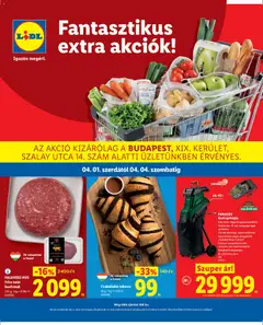 Lidl - Lidl Budapest megtekintése, amely érvényes 2026.04.01.-től