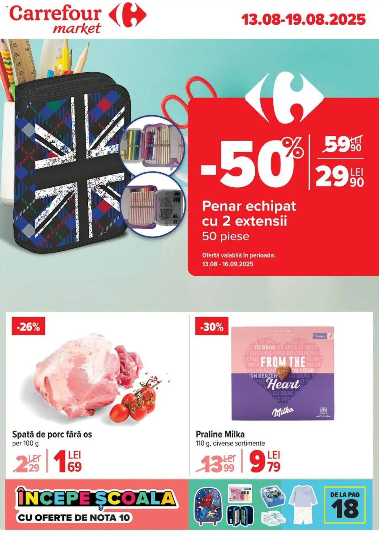 Catalog Carrefour 13.08.2025 - "Catalog - Market" - Pagină 1